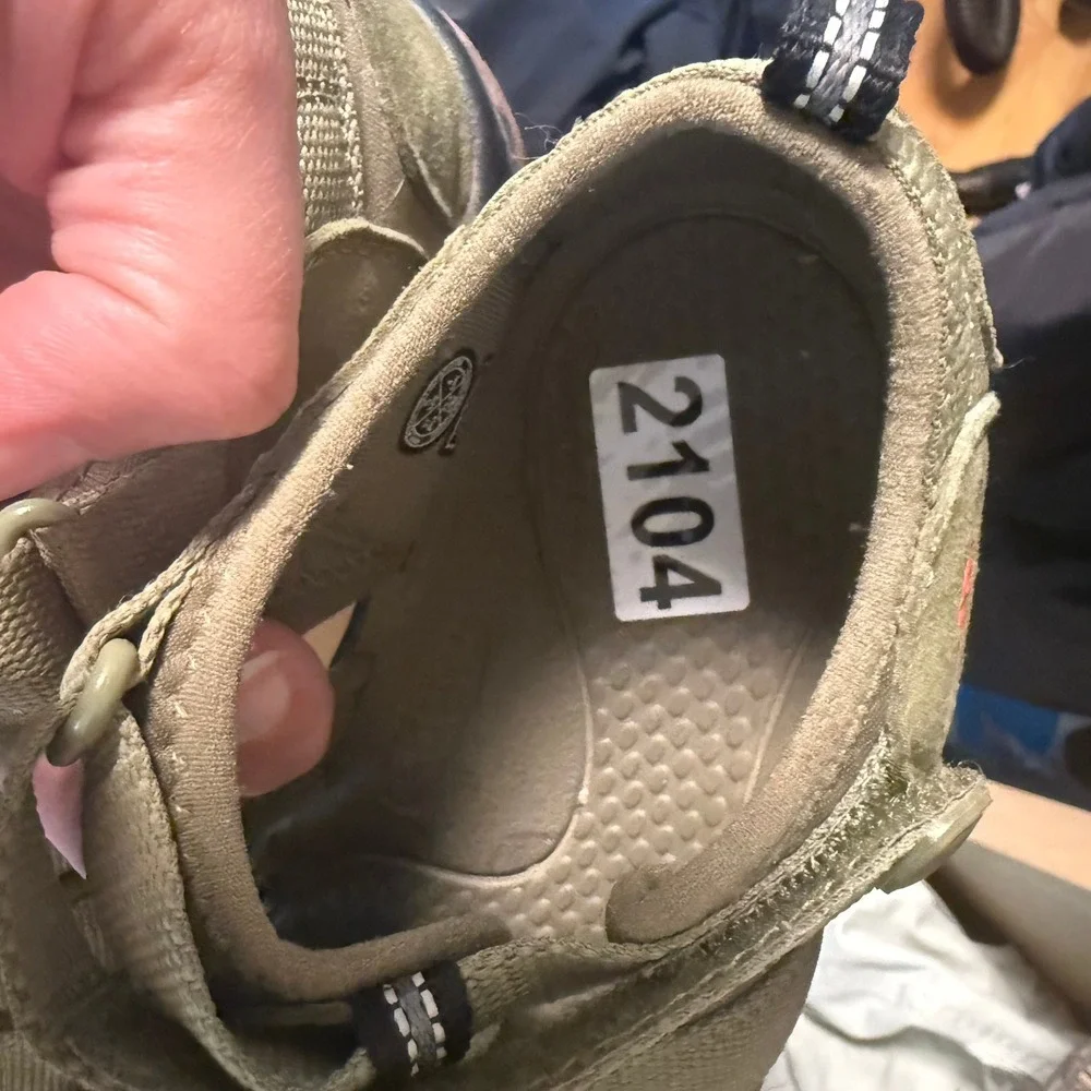 KEEN Newport H2 Kid's Sandals Size 5 Olive Green Orange Outdoor Water Shoe